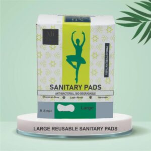 Antibacterial Bio-degradable (Large reusable sanitary pads)