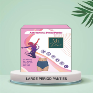 Antibacterial Bio-degradable (Large reusable Period Panty)
